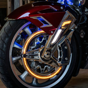 Goldstrike Disk ışığı 2018 ve sonrası modeller için LED ışıklı rotor kapakları